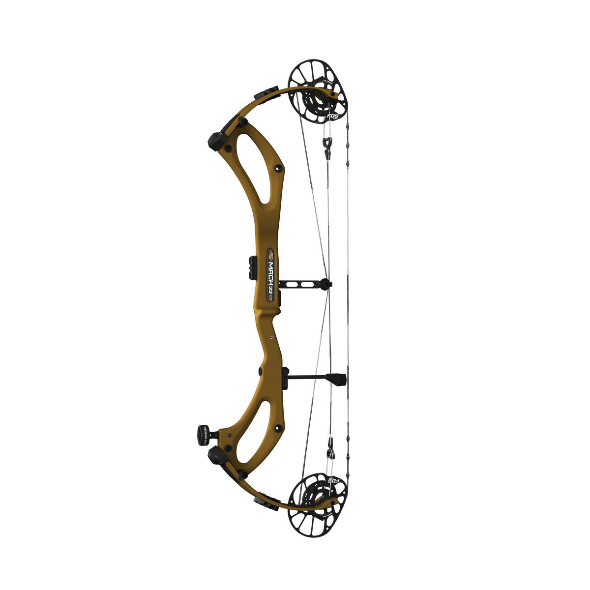 PSE Mach 33 DS Carbon compound hunting bow, Clay Brown