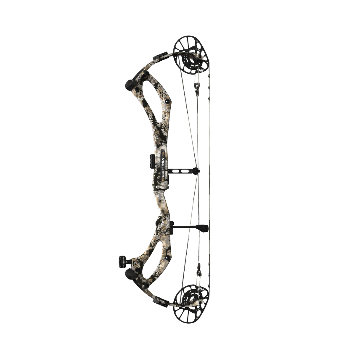 PSE Mach 33 DS Carbon compound hunting bow, Kryptek Skyfall camo