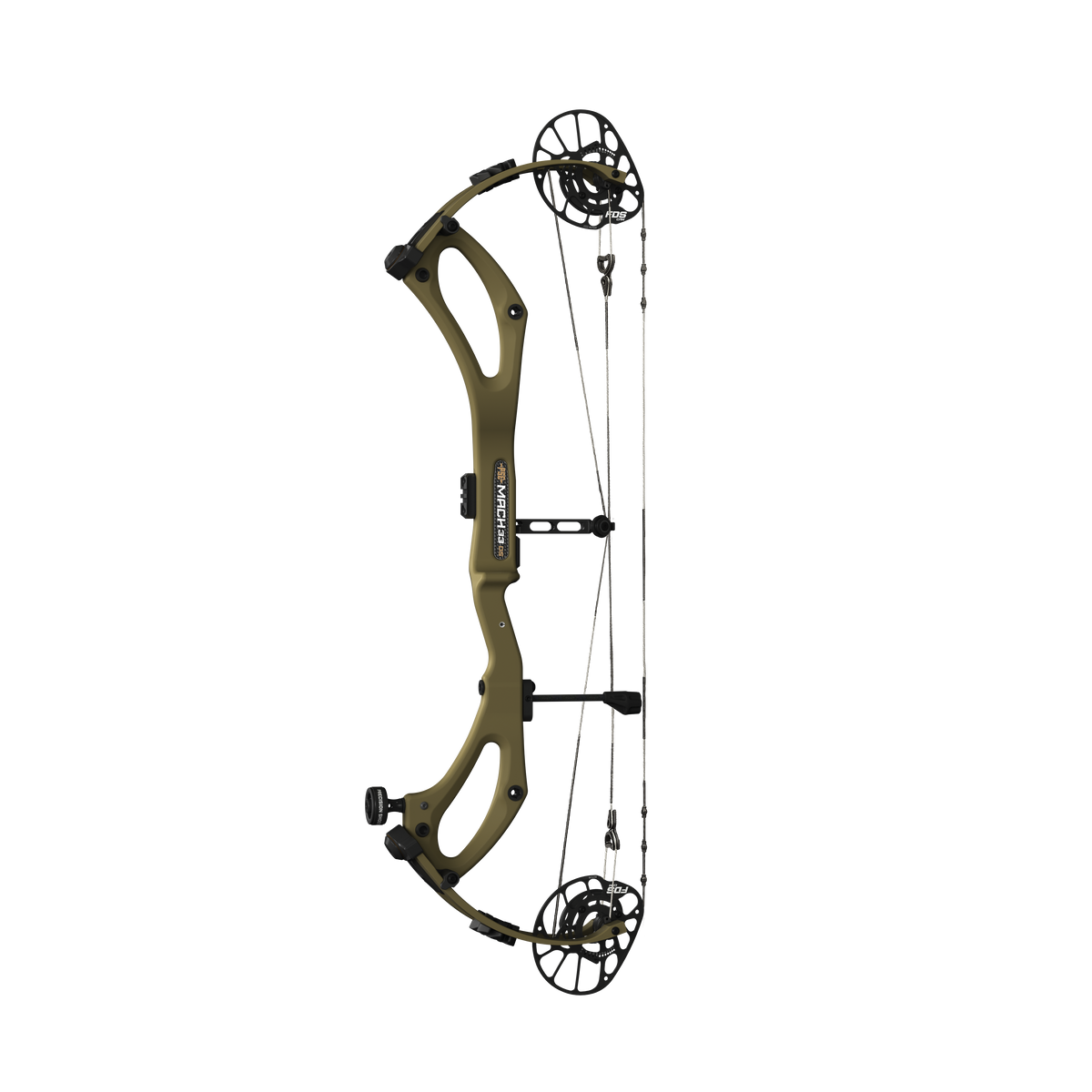 PSE Mach 33 DS Carbon compound hunting bow, Olive Green