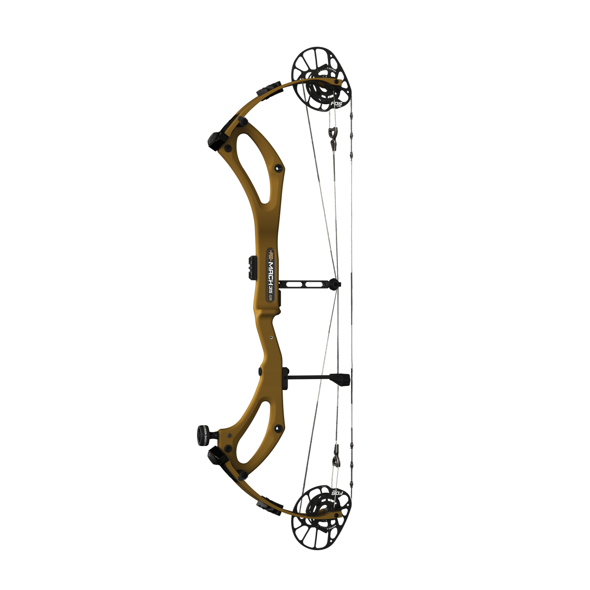 PSE Mach 35 DS Carbon compound hunting bow, Clay Brown