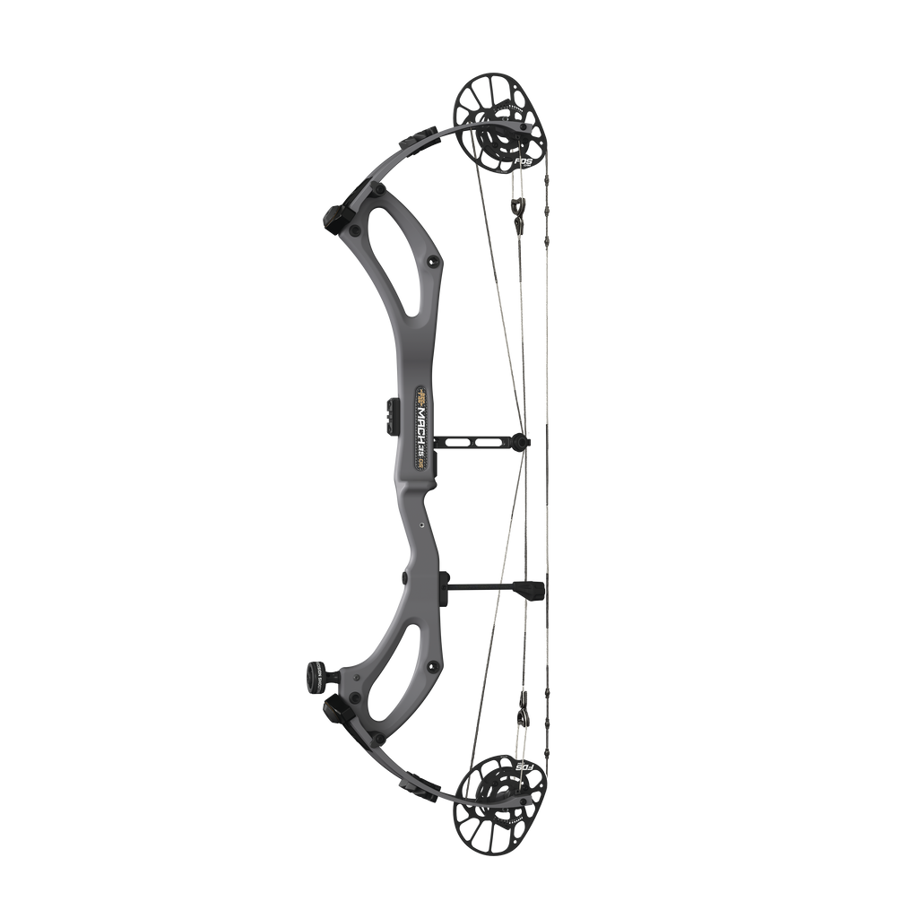 PSE Mach 35 DS Carbon compound hunting bow, Charcoal