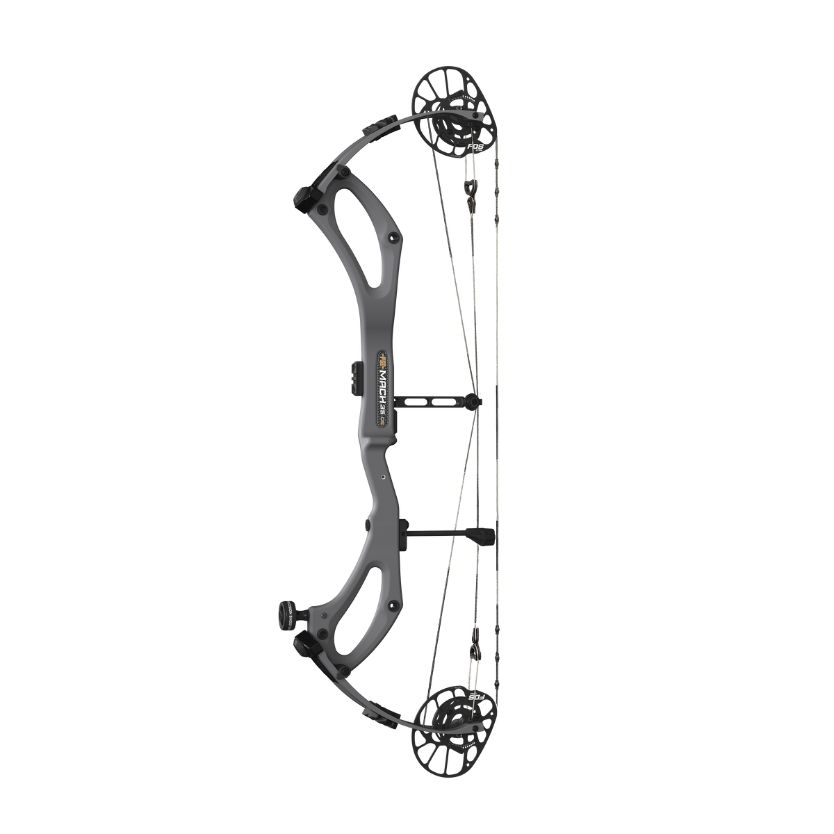 PSE Mach 35 DS Carbon compound hunting bow, Charcoal