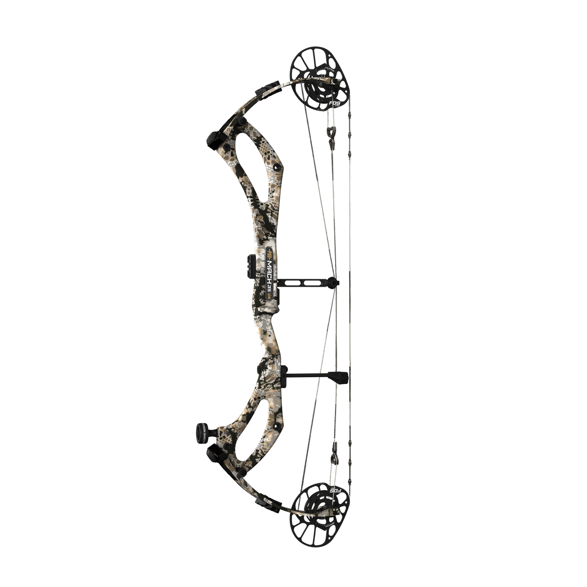 PSE Mach 35 DS Carbon compound hunting bow, Kryptek Skyfall camo