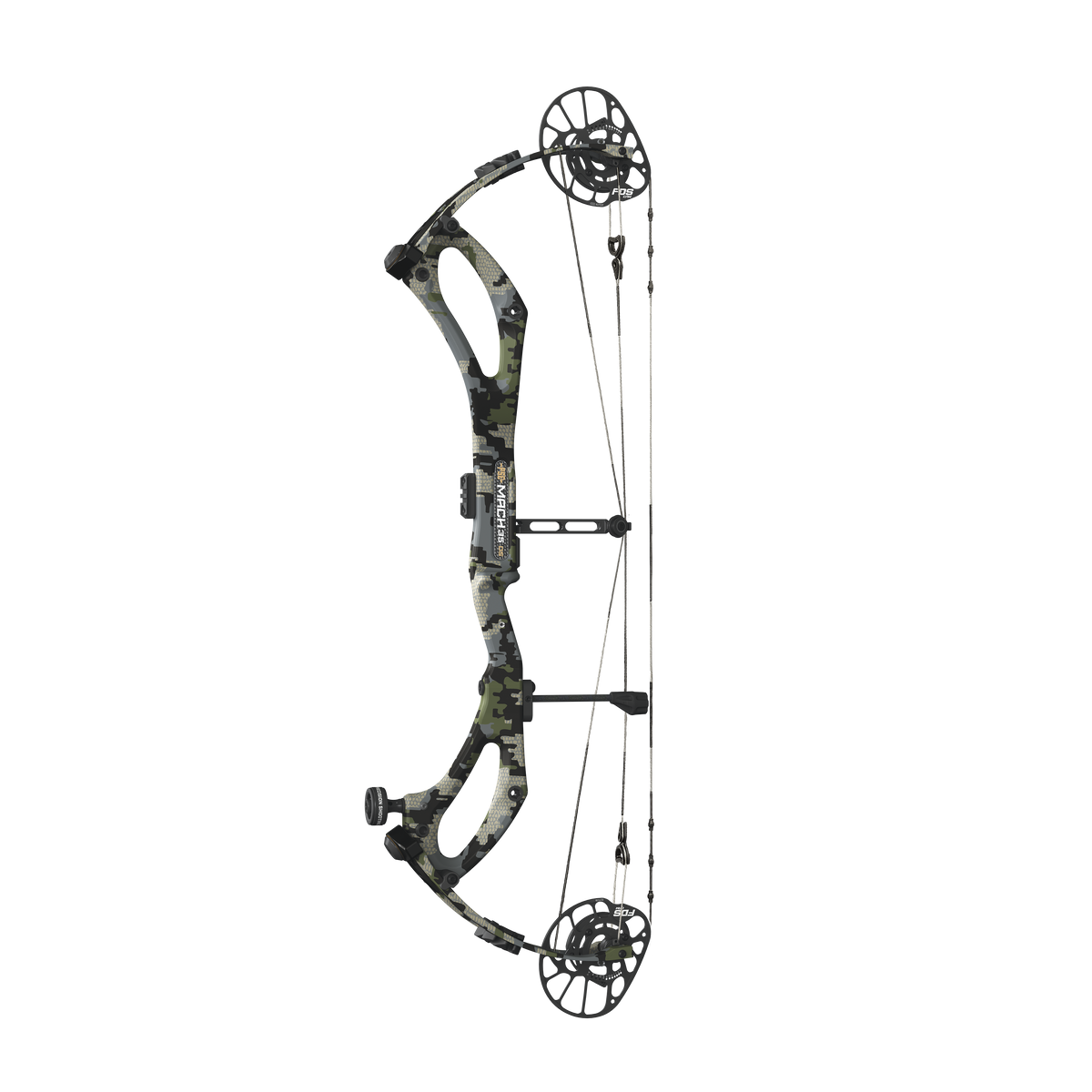 PSE Mach 35 DS Carbon compound hunting bow, Kuiu Verde camo