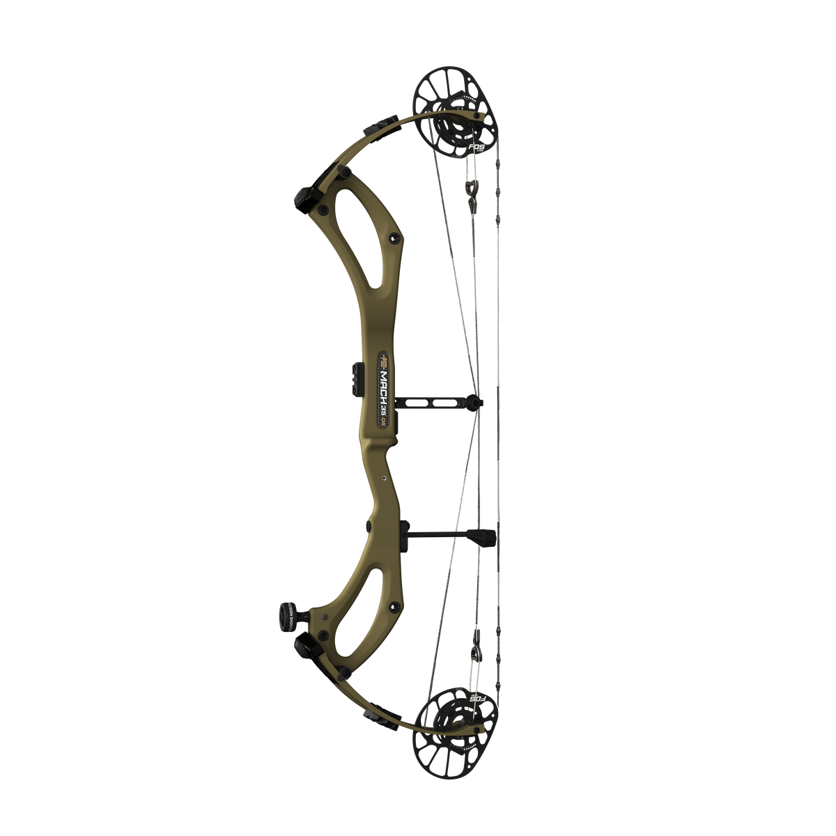 PSE Mach 35 DS Carbon compound hunting bow, Olive Green