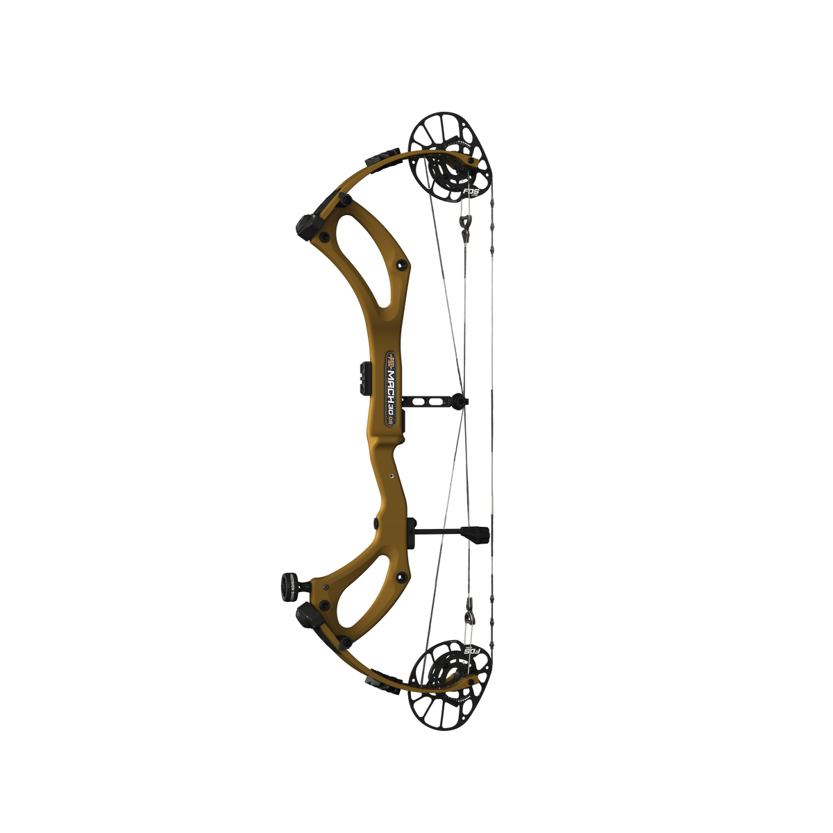 PSE Mach 30 DS Carbon compound hunting bow, Clay Brown