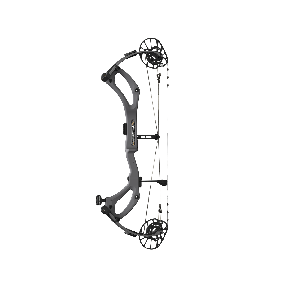 PSE Mach 30 DS Carbon compound hunting bow, Charcoal