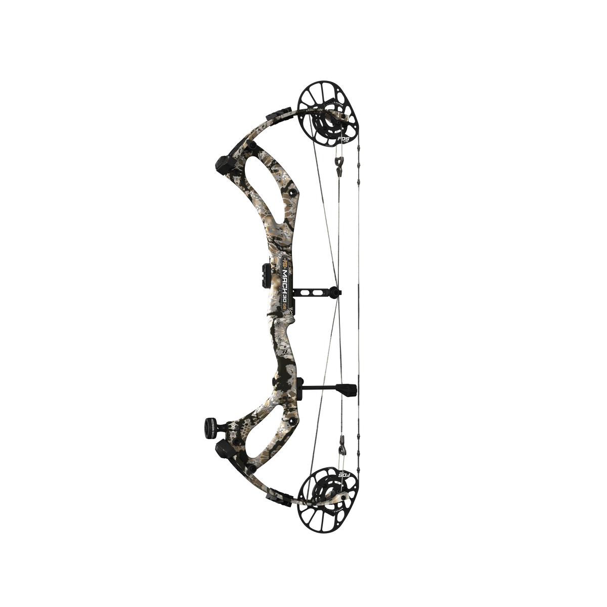 PSE Mach 30 DS Carbon compound hunting bow, Kryptek Skyfall camo