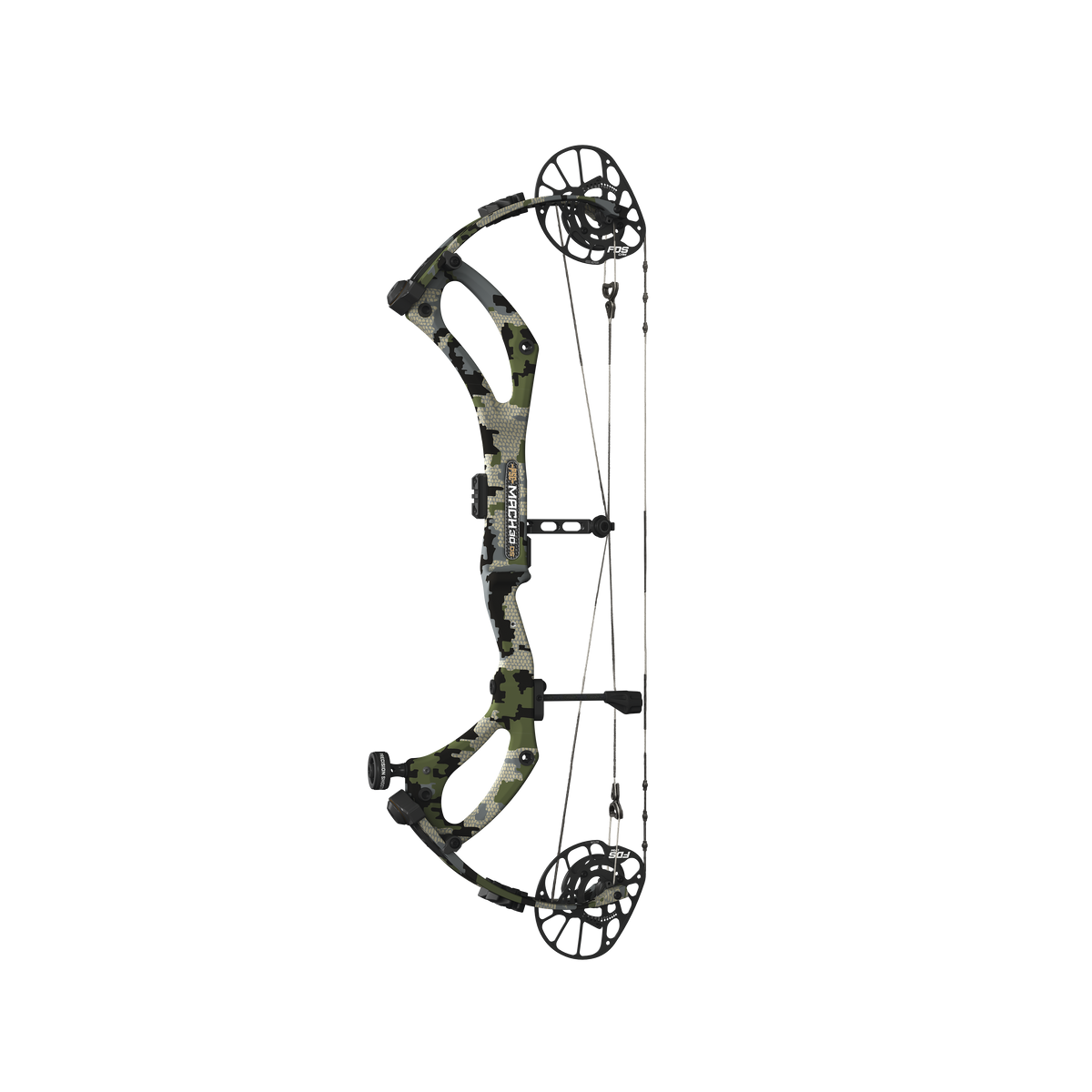 PSE Mach 30 DS Carbon compound hunting bow, Kuiu Verde camo