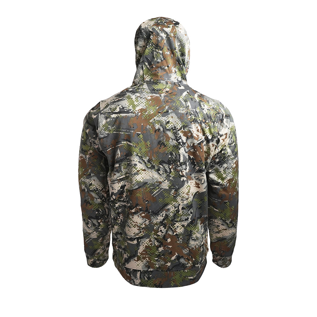SKRE Mad Trapper Hoodie, Summit, back view