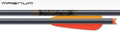 Easton XX75 Magnum crossbow bolts, hard-anodized aluminum with orange vanes