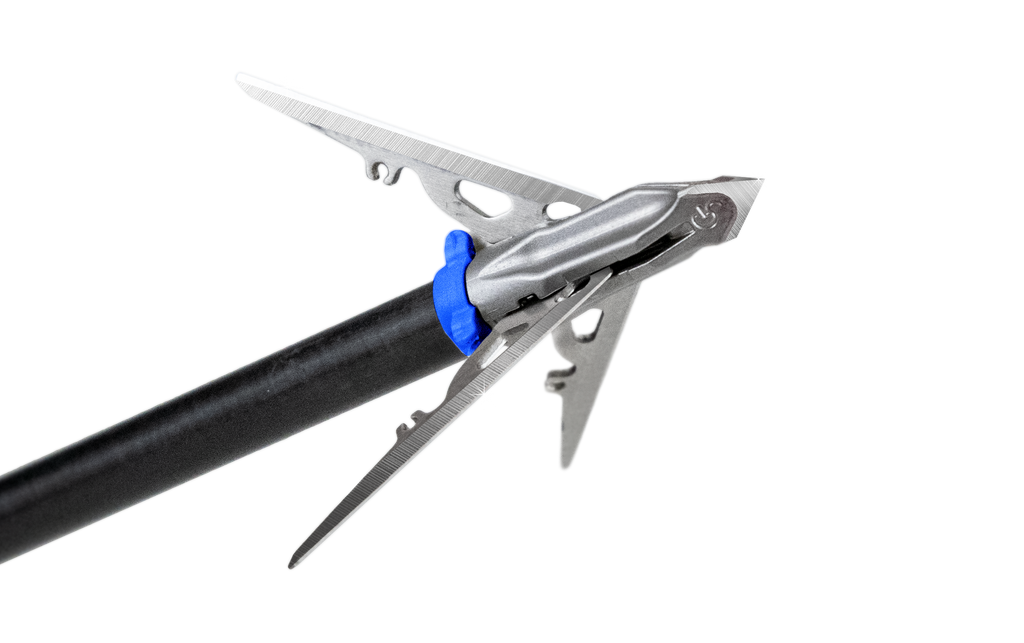 G5 Megameat Broadhead, Standard, mounted on arrow