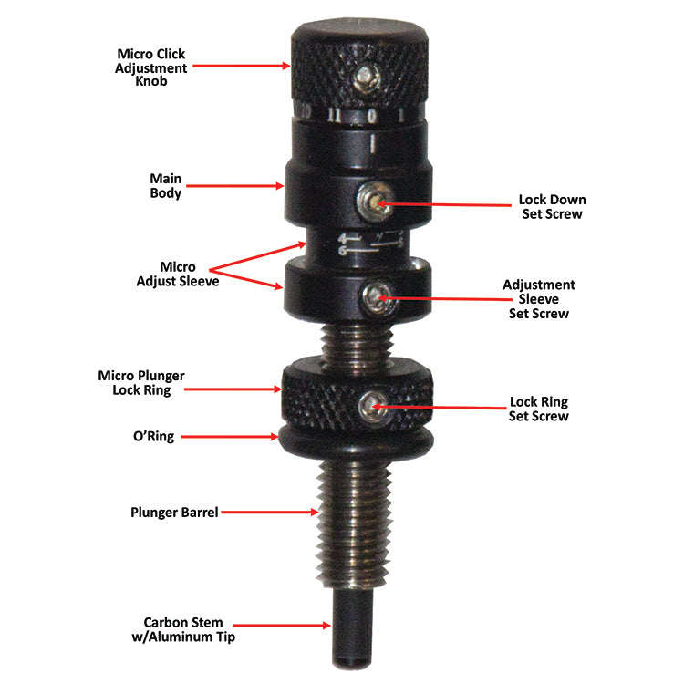 AAE Gold Micro Plunger Parts
