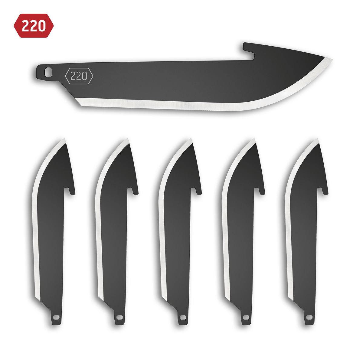 Outdoor Edge 2.2" DROP POINT BLADES | 6-PACK