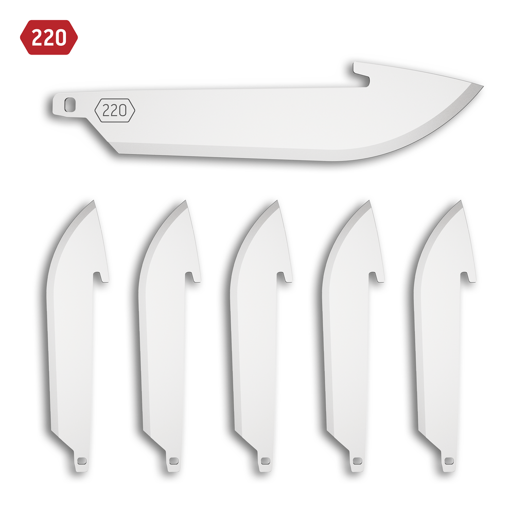 Outdoor Edge 2.2" DROP POINT BLADES | 6-PACK