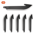 Outdoor Edge 2.5" DROP POINT BLADES | 6-PACK