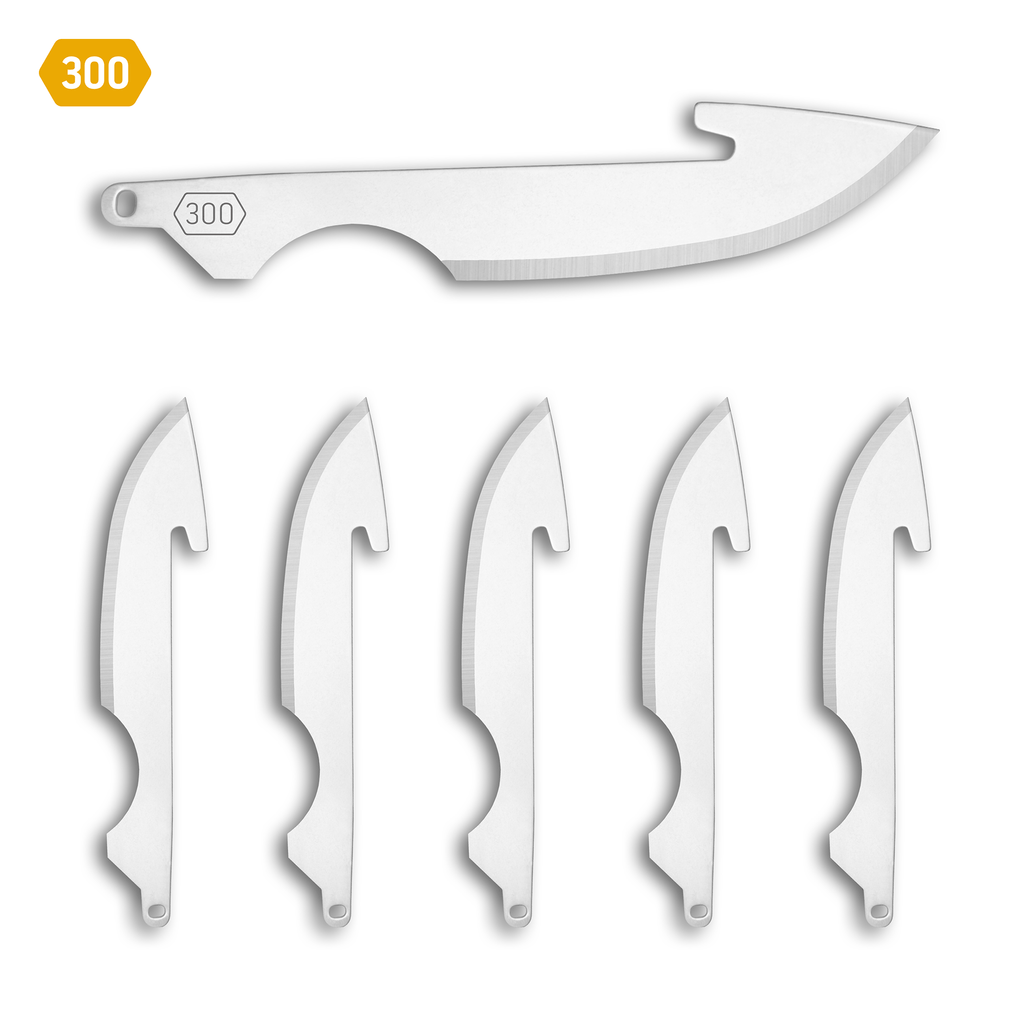 Outdoor Edge 3.0" CAPING BLADES | 6-PACK