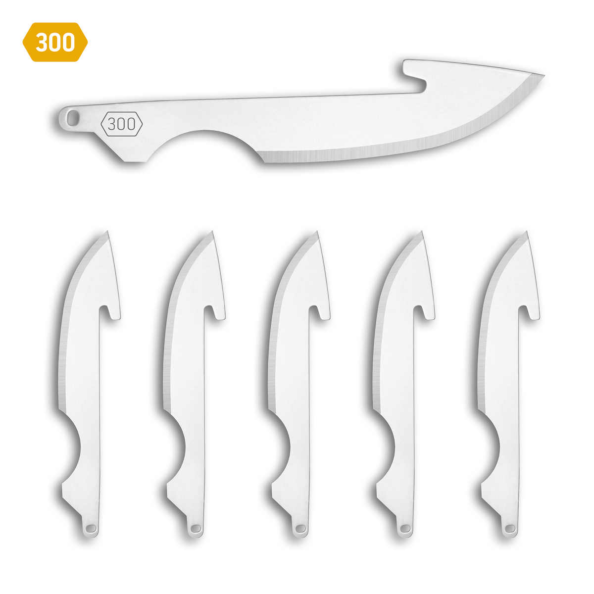 Outdoor Edge 3.0" CAPING BLADES | 6-PACK