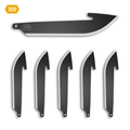 Outdoor Edge 3.0" DROP POINT BLADES | 6-PACK