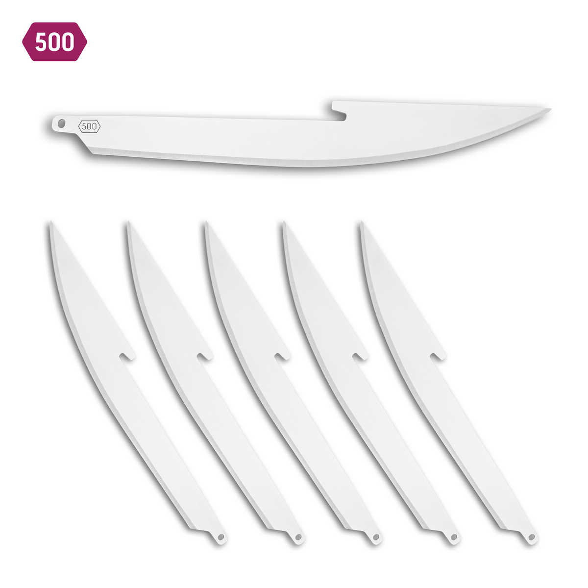 Outdoor Edge 5.0" BONING/FILLET BLADES | 6-PACK