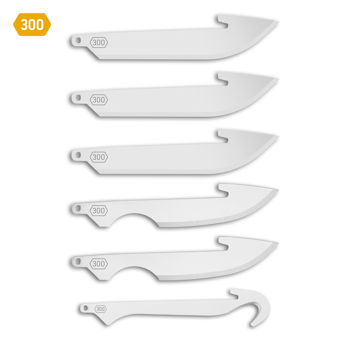 Outdoor Edge 3.0" COMBO BLADE PACK | 6-PACK