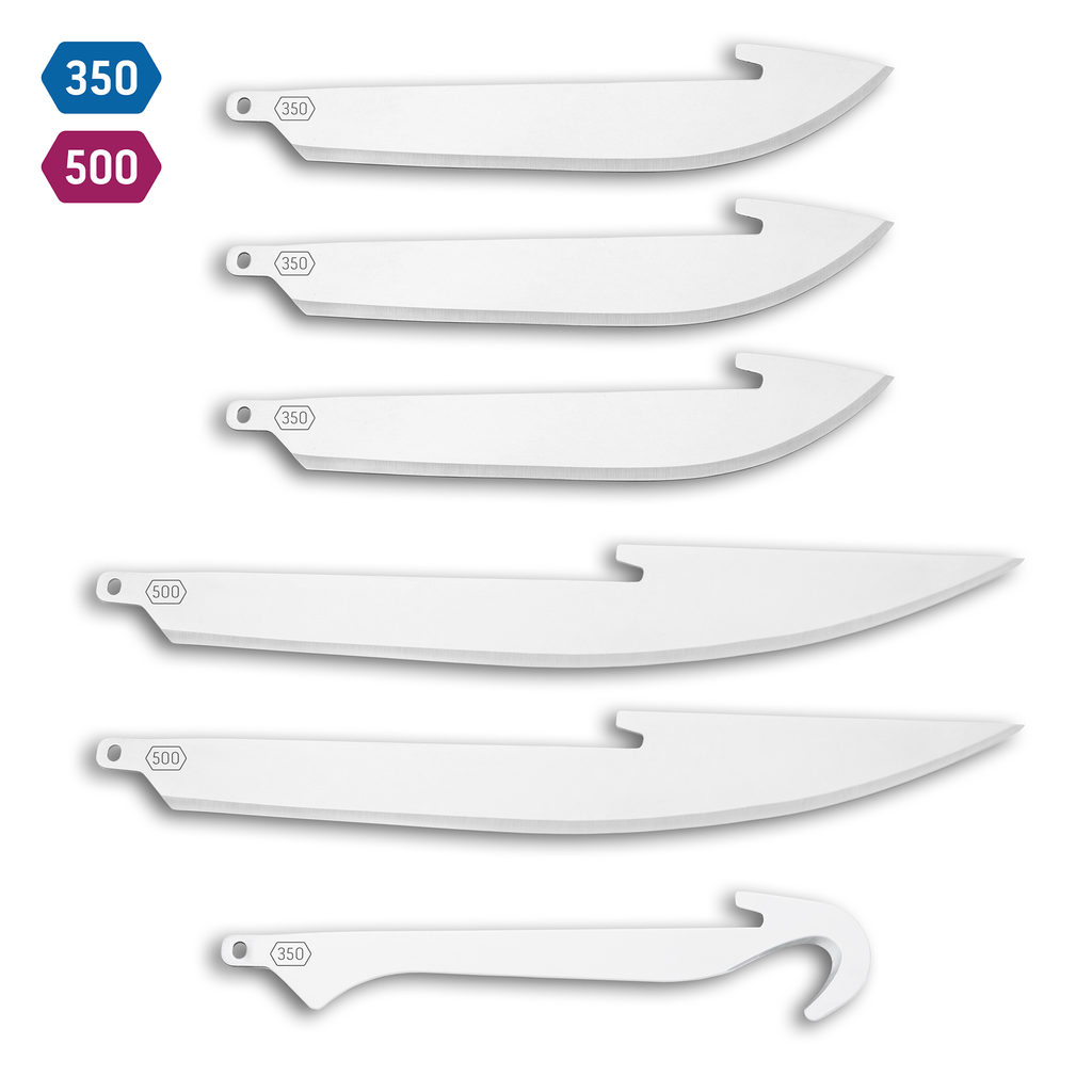 Outdoor Edge 5.0" COMBO BLADE PACK | 6-PACK