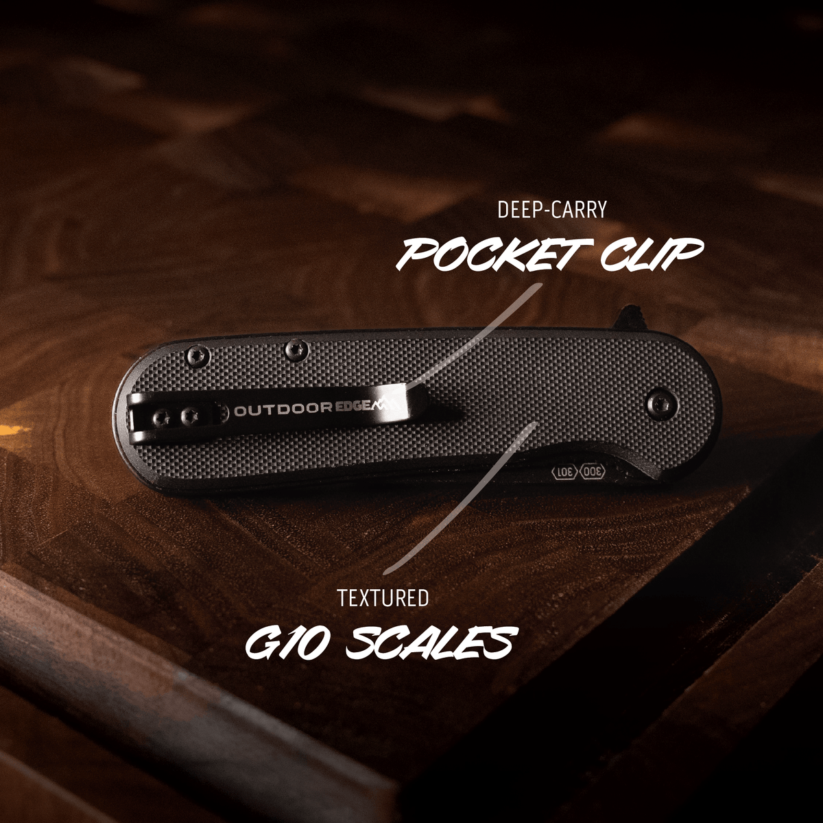 Outdoor Edge Razor VX 2 | BLACK G10, view 4