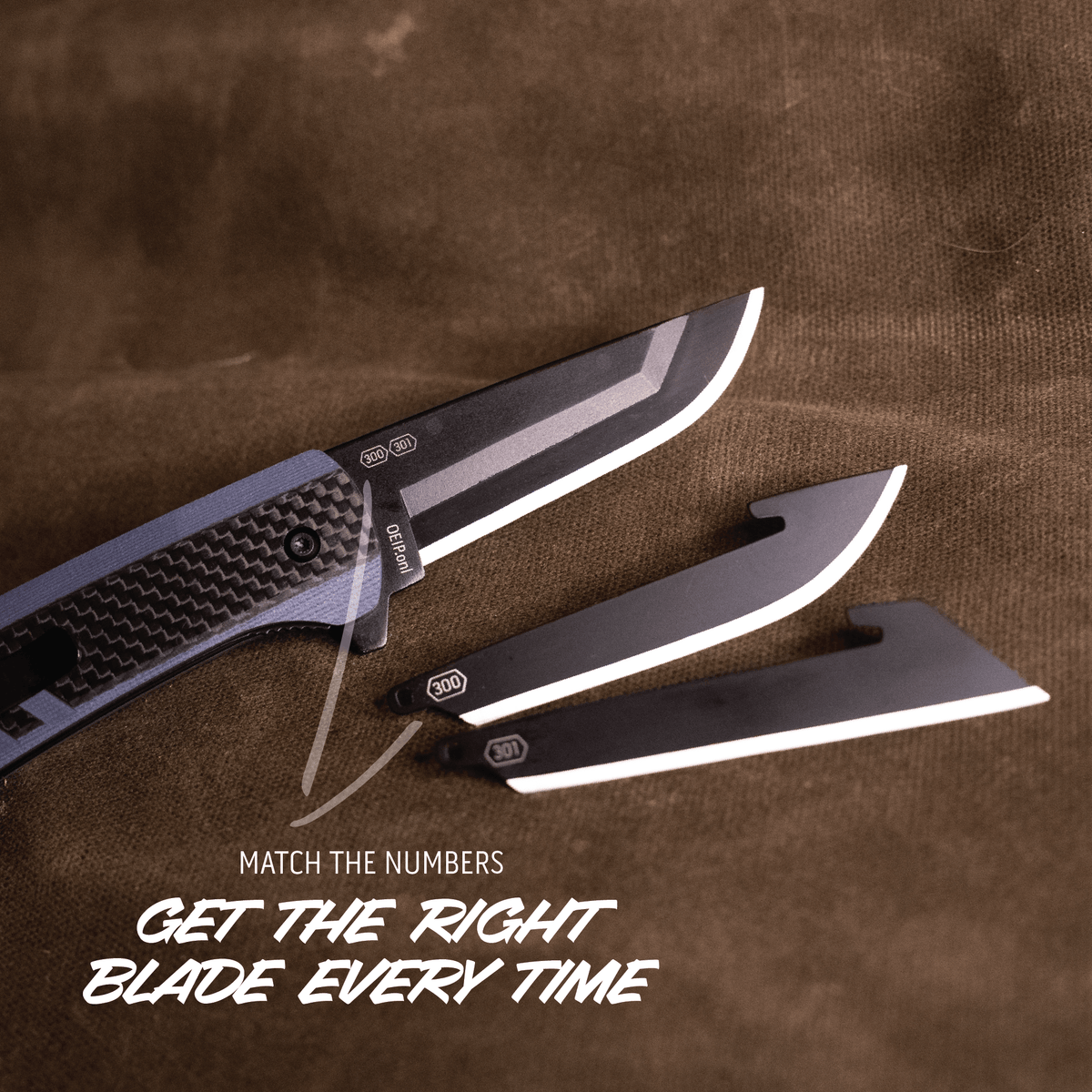 Outdoor Edge RAZOR VX4 | BLUE G10 & CARBON, view 5