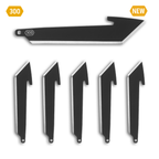 Outdoor Edge 3.0" TANTO BLADES | 6-PACK