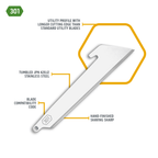 Outdoor Edge 3.0" UTILITY BLADE DISPENSER | 12-BLADES, view 3