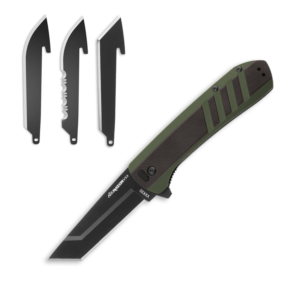 Outdoor Edge RAZOR VX4 | GREEN G10