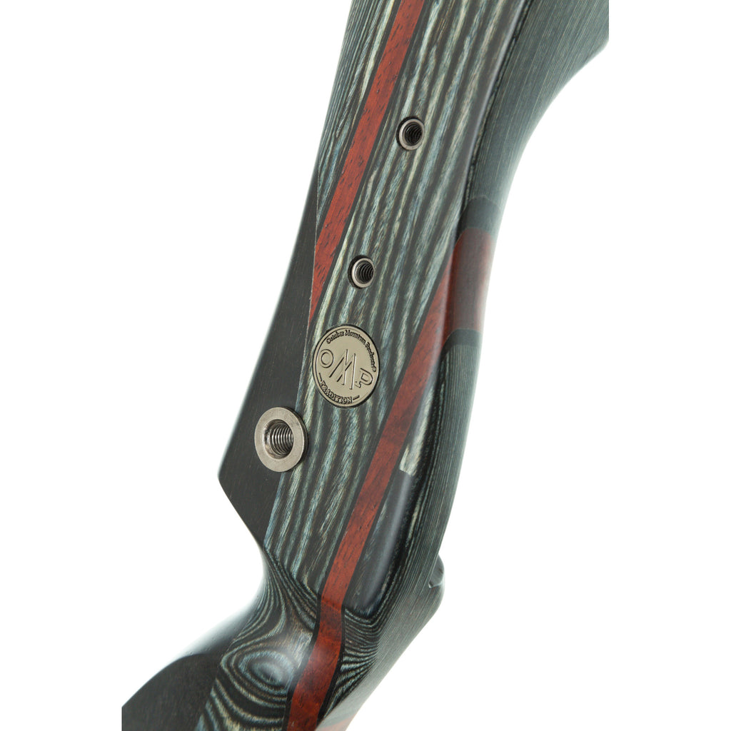 OMP Mountaineer Dusk Recurve Bow riser detail