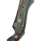 OMP Mountaineer Dusk Recurve Bow riser detail