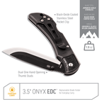 Outdoor Edge 3.5" RAZOR ONYX | 27 BLADES, view 3