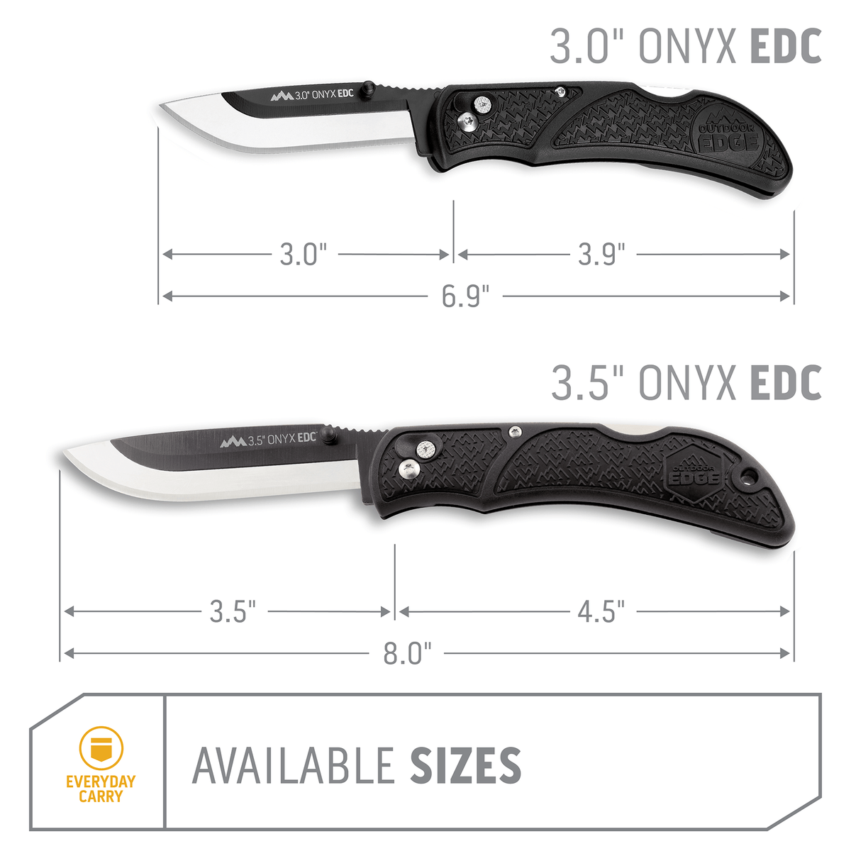Outdoor Edge 3.5" RAZOR ONYX | 27 BLADES, view 4