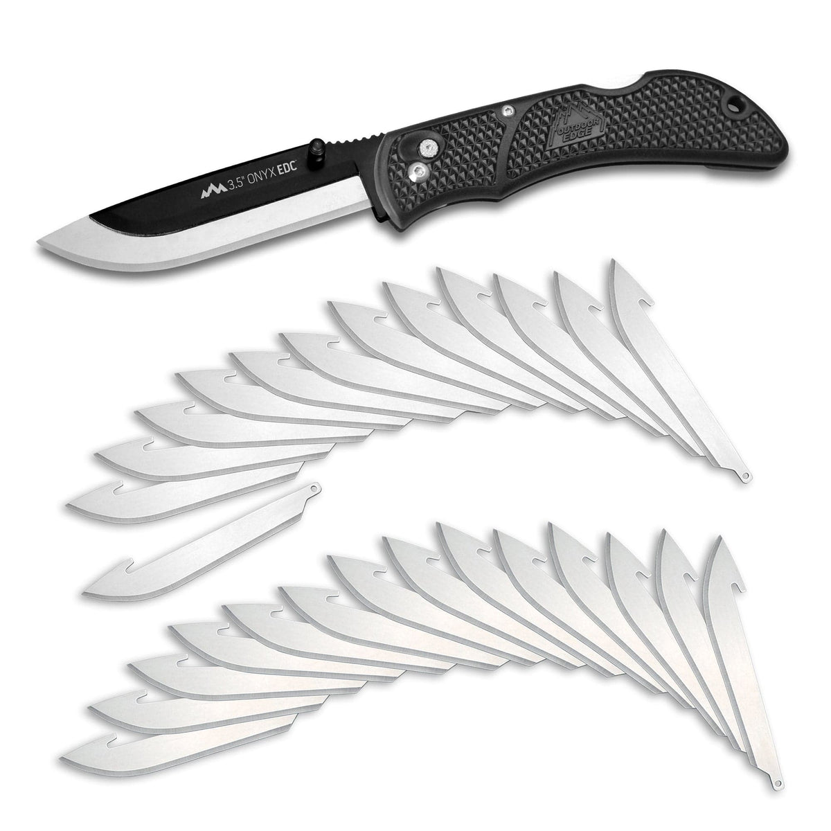 Outdoor Edge 3.5" RAZOR ONYX | 27 BLADES