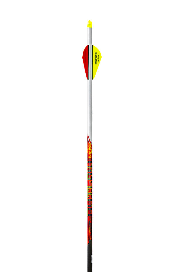 Black Eagle Outlaw, white crest fletched