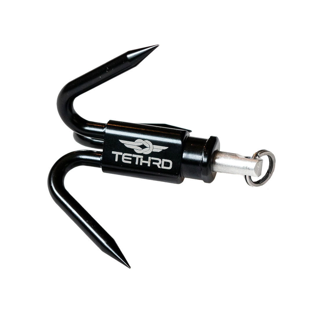 Tethrd Scorpion Gear Hook, top view