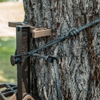 Tethrd D.A.M. Rope securing a platform