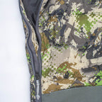 SKRE Ptarmigan Ultra Down Pants, Summit, two-way YKK zip detail