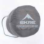SKRE Ptarmigan Ultra Down Pants, included compact stuff sack