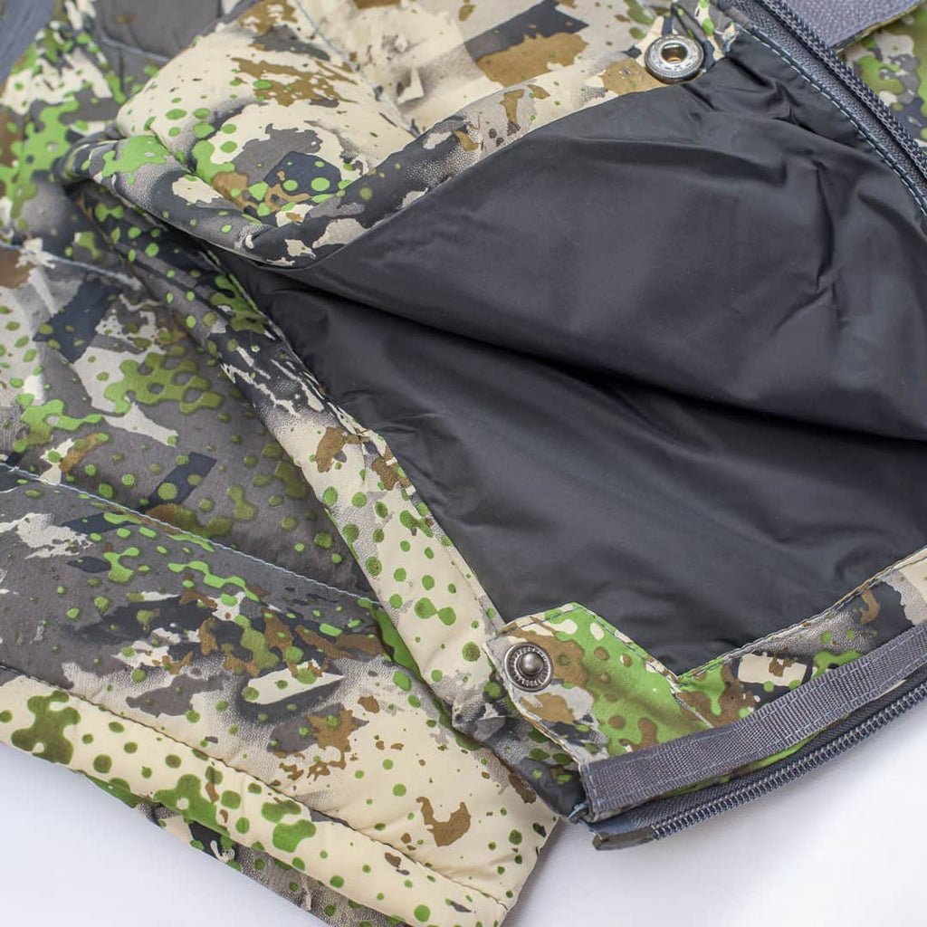 SKRE Ptarmigan Ultra Down Pants, Summit, interior detail