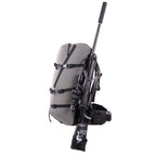 Stone Glacier Quick Release Sling, rifle carried on a Krux frame pack, side view