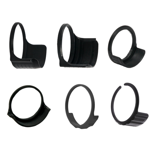 Axcel RheoStat Cover, Black, models shown for AVX, AccuStat II, RheoTech and Curve scopes