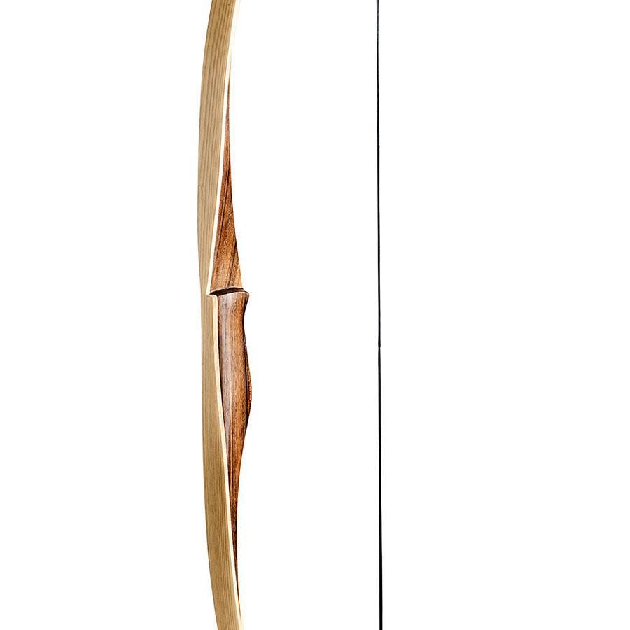 Ragim Wolf Custom 68-inch longbow, walnut handle detail