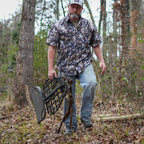 SKRE Rancher Short Sleeve Shirt, Solace, in the field