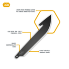 Outdoor Edge 3.0" DROP POINT BLADES | 6-PACK, view 2