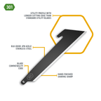 Outdoor Edge 3.0" UTILITY BLADES | 6-PACK, view 2