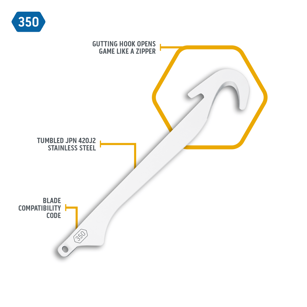 Outdoor Edge 3.5" GUTTING BLADES | 4-PACK, view 2