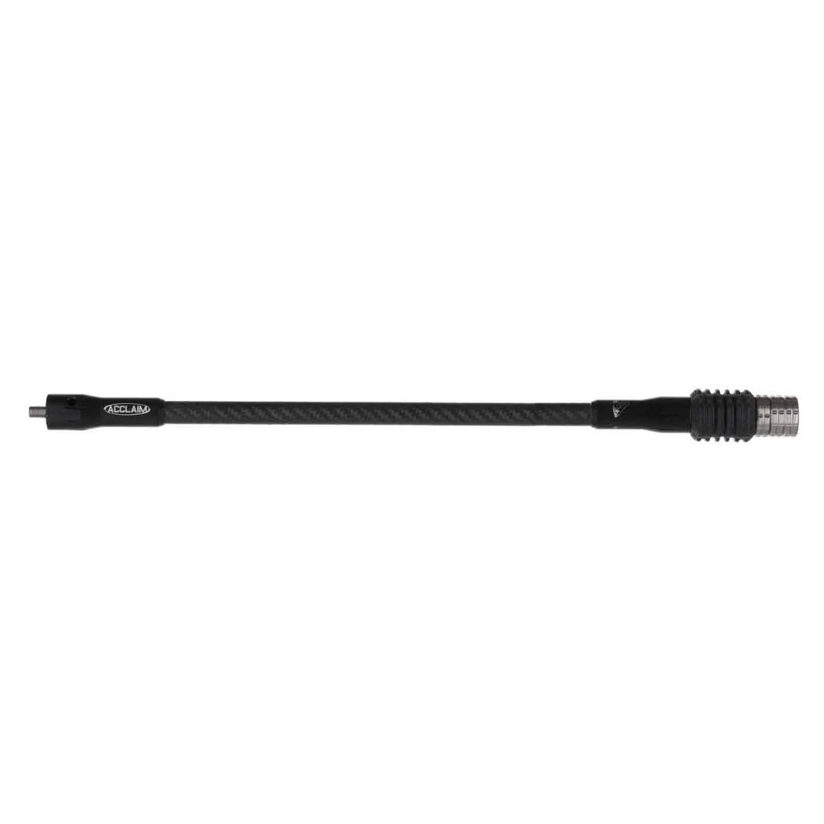 Axcel CarboFlax Acclaim 550 PRO Stabilizer, Black side bar with engraved Acclaim endcap